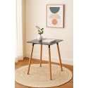Mesa Eames Negra cuadrada 80x80 Mesa plegable, Mesas