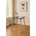 Mesa Eames Negra cuadrada 80x80 Mesa plegable, Mesas