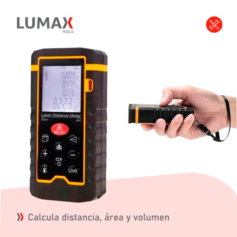 Medidor Distancia Laser Lumax Herramientas
