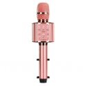 Micrófono Karaoke Lil Voice 2 LED Soporte Metal Pink MLAB Inicio