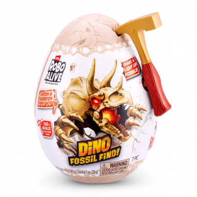 Mini Huevo Robo Alive con Fósil de Dinosaurio – ZURU Juguetes