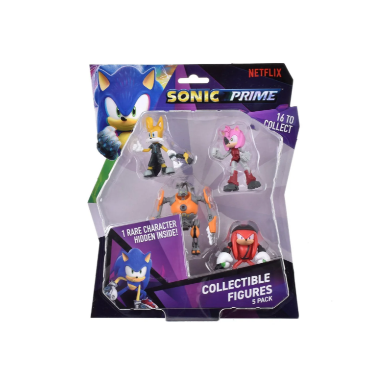 Pack 5 Figuras Sonic de 7 cm Juguetes