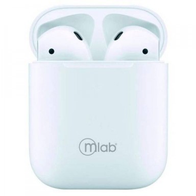 Air Charge Touch Blanco – Bluetooth 5.3, In-Ear y Estuche Carga MLAB Inicio