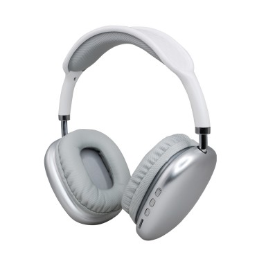 Audífonos Air Experience Silver – Bluetooth 5.3, Radio FM, Slot TF MLAB Inicio