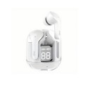 Audífonos MLAB TWS Glass Crystal Blancos– Bluetooth V5.4, Estuche Silicona Inicio