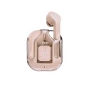 Audífonos MLAB TWS Glass Crystal Pink– Bluetooth V5.4, Estuche Silicona Inicio