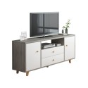 Rack Para TV White&Silver Racks TV