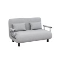 Sofa Cama Extendible 2 plazas Gris Light Linen Sofás