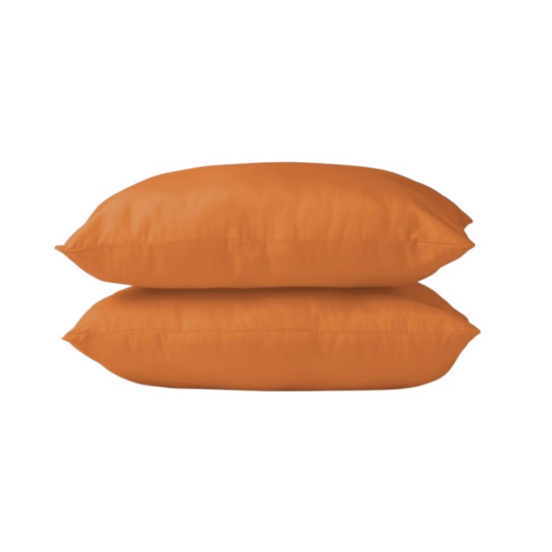 Pack 2 almohadas 50x70cm Premium Naranja, Masel Almohadas