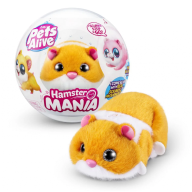 Hámster Caminador en Bola Pets Alive de Zuru Juguetes