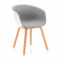 Pack 2 Sillas de Comedor Modelo Gaudí Gris Comedor y Estar