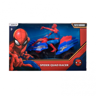 Cuatrimoto R/C con Figura Spiderman Inicio