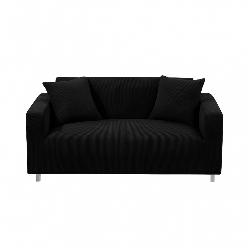Funda para Sillón Negra Spandex anti manchas Inicio