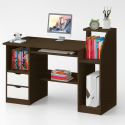 Escritorio para computador con gavetas Wood Escritorios