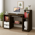 Escritorio para computador con gavetas Wood Escritorios