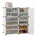 Zapatero plastico 6 niveles color Blanco Zapateros