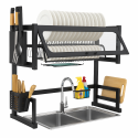 Secador escurridor de platos con almacenamiento superior Cocina