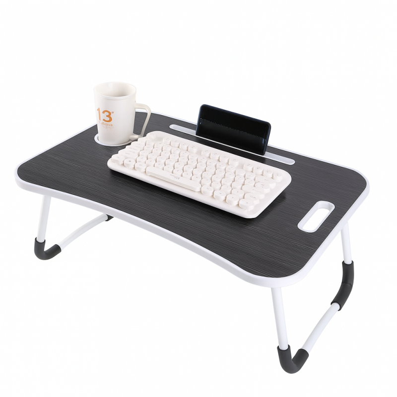 Mesa portátil plegable Gris Inicio