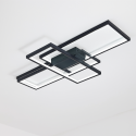 Lampara led geometrica negra Iluminación