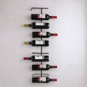 Organizador de fierro para botellas de vino Inicio