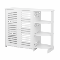 Mueble zapatero blanco 4 niveles Zapateros
