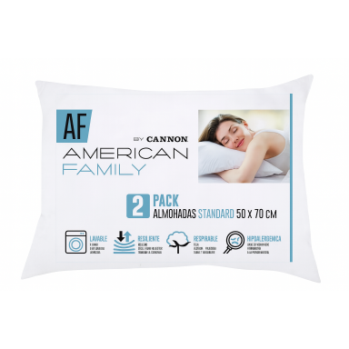 Pack 2 almohadas Cannon Almohadas