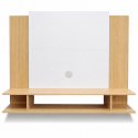 Panel TV 50" Home Nova Madera Clara Racks TV