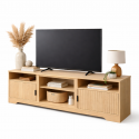 Rack de TV Harmony 60 Pulgadas Madera Clara Racks TV