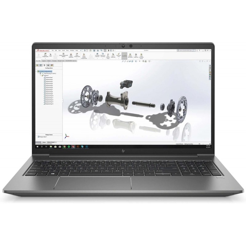 HP ZBook Power G7 15,6" Intel® Core™ i7-10850H 32GB RAM NVIDIA® Quadro® T2000 Max Q Notebooks