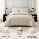 Funda de plumon Biancobelo Home Ivory King Fundas para Plumón
