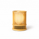 Lampara de mesa Bamboo cilindrica Iluminación