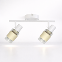 Apliqué blanco doble porta e14 led Konnergie Iluminación