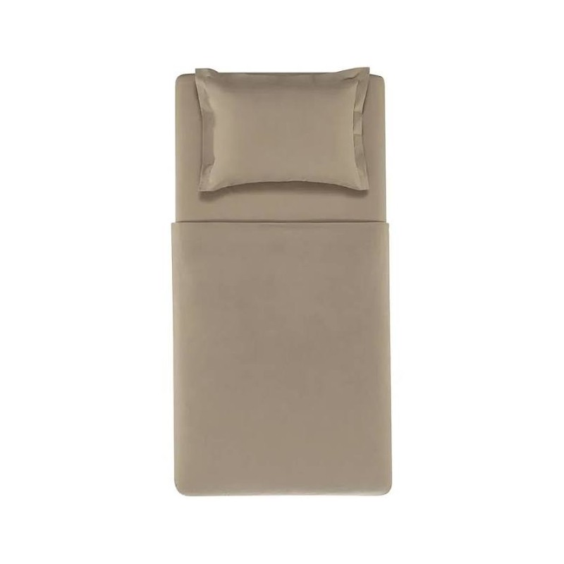 Sábanas Karsten 1.5 Plazas 200 Hilos Tom Beige Suaves Sábanas