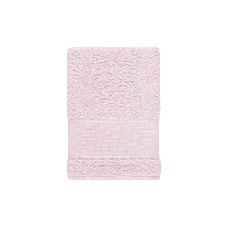 Toalla Visita para Bordar Karsten Melina II Rosa 30x45 cm Algodón Personalizable Toallas