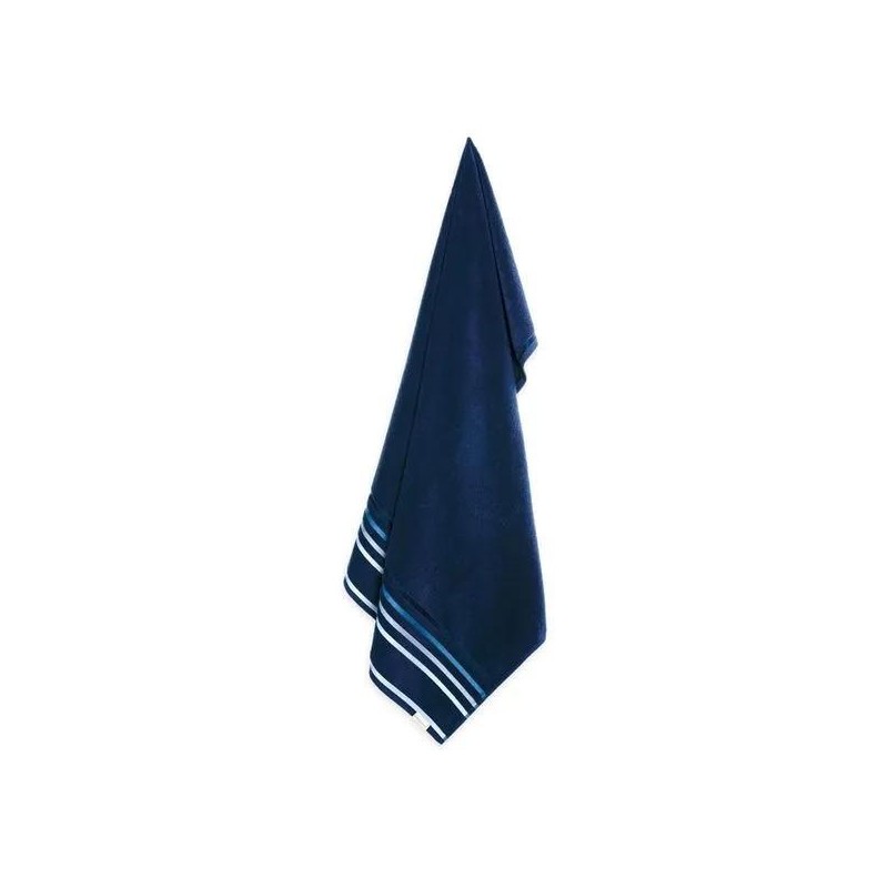 Toalla de Mano Karsten Lumina Azul Marino Azul 48x80 cm Algodón 500g Alta Absorción Toallas
