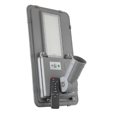Luminaria Solar Con Sensor De Movimiento Monocristalina 200W modelo Epsilon 2 Iluminación exterior