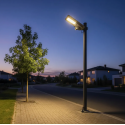 Luminaria Solar Con Sensor De Movimiento Monocristalina 300W Ip65 16H 5000K 5V 30W 3.2V 30Ah C/Control Modelo Epsilon Ilumina...