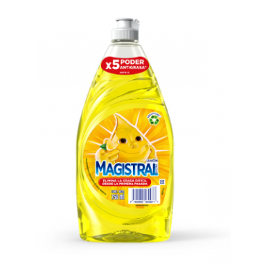 Magistral Lavalozas Ultra Limón 750 ml Detergentes