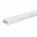 Perfil 2 metros 509 Sobrepuesto Color Blanco 0.5mm Konnergie Iluminación