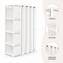 Closet organizador plegable blanco Inicio