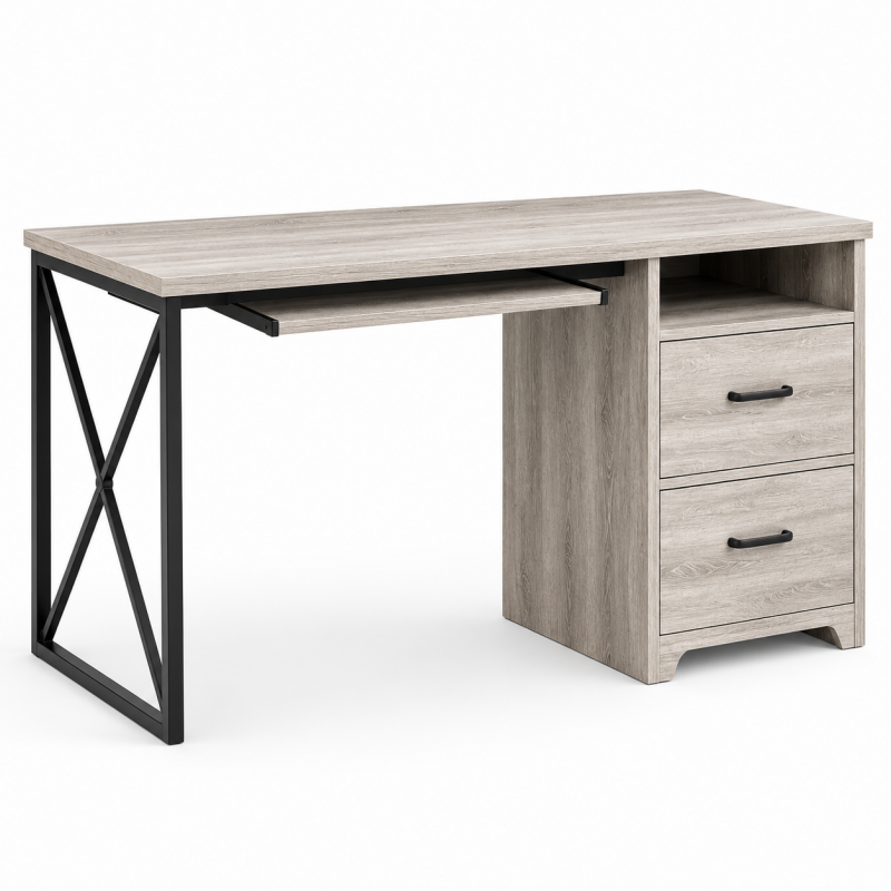 Escritorio Urban Grey 120cm Escritorios