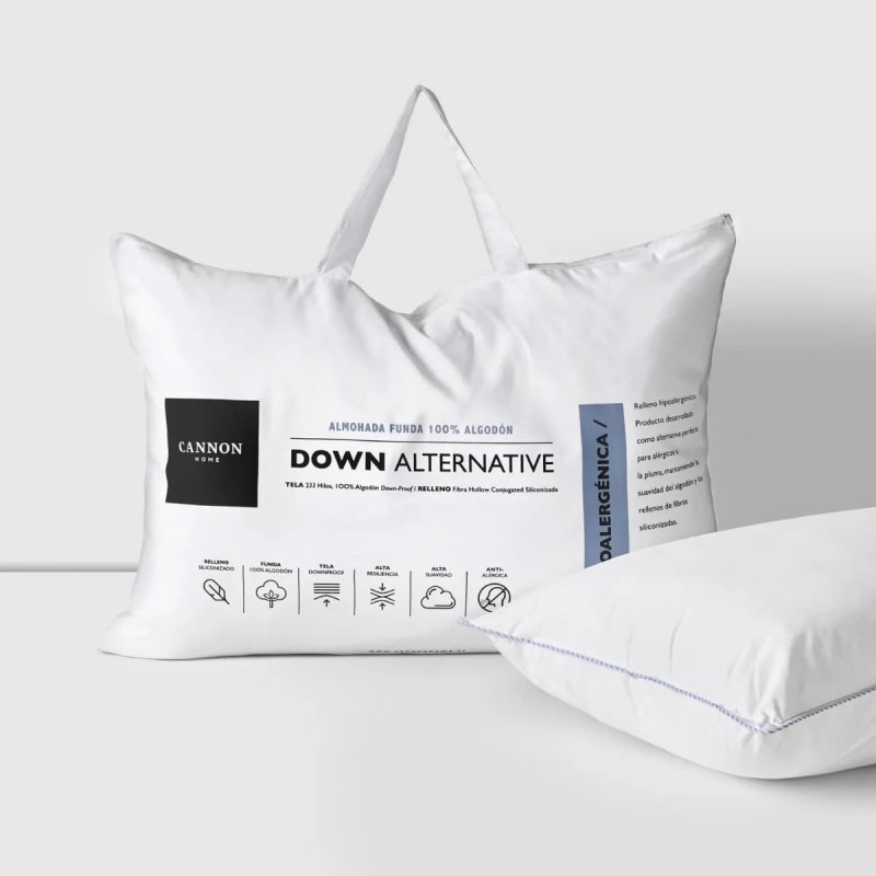 Almohada Down Alternative 50x70, Cannon Almohadas