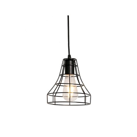 Lampara Triangular Metalica Iluminación