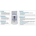 Dispensador y filtro de agua de 16L Inicio